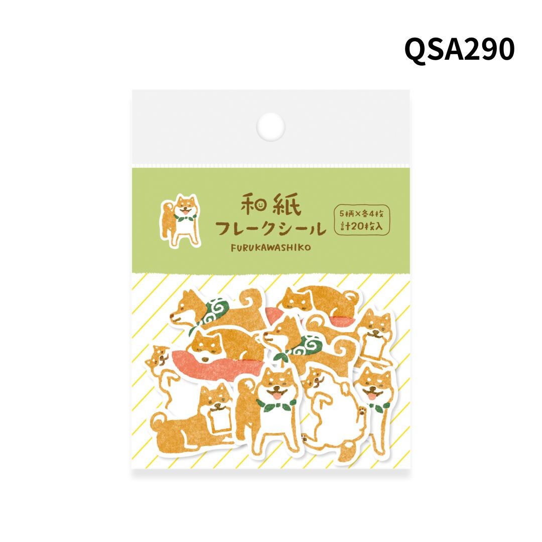 Sticker Flakes - Shiba