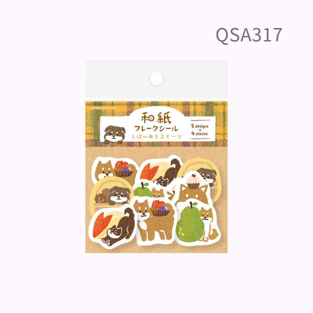 Sticker Flakes - Autumn Limited - Shiba