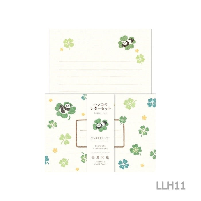Letter Set - Panda & Clover
