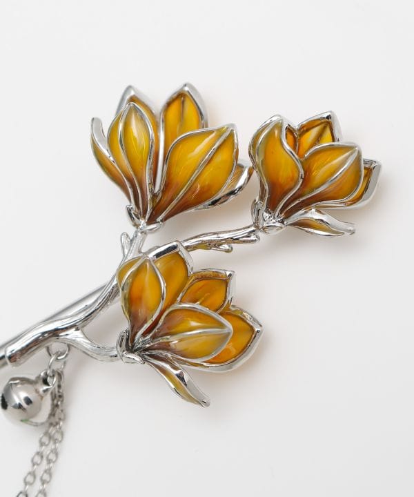 Hairpin - Wind Orchid - Yellow