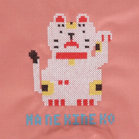Cross-Stitch Shoulder Bag - Manekineko