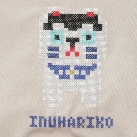 Cross-Stitch Shoulder Bag - Inu Hariko