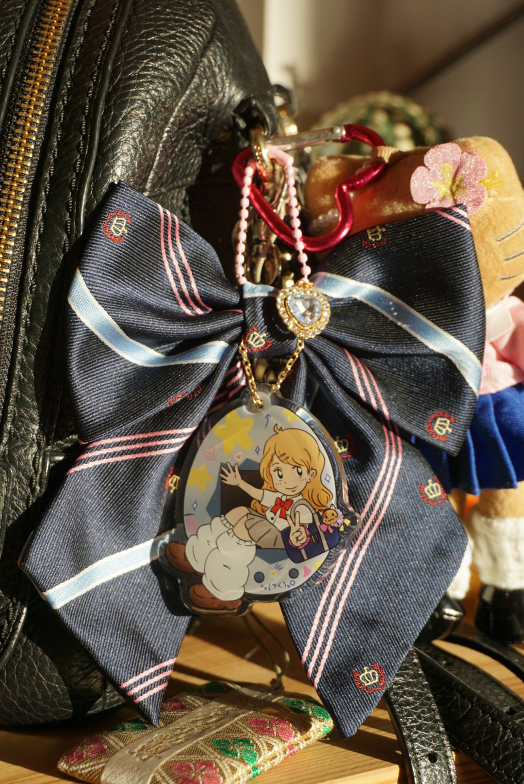 Gyaru Kogyaru - Ribbon Keychain