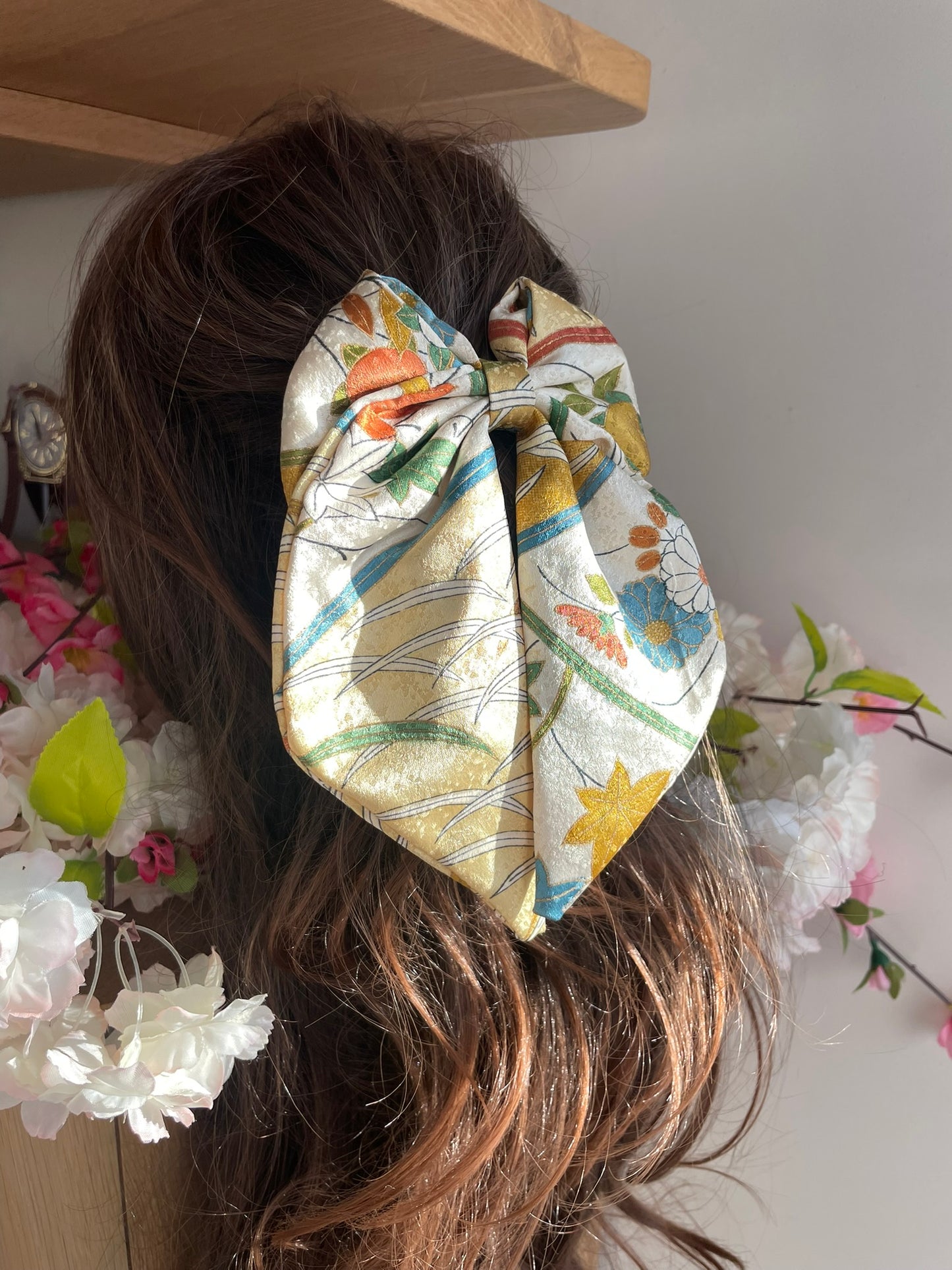 Kimono Bow Hair Clip