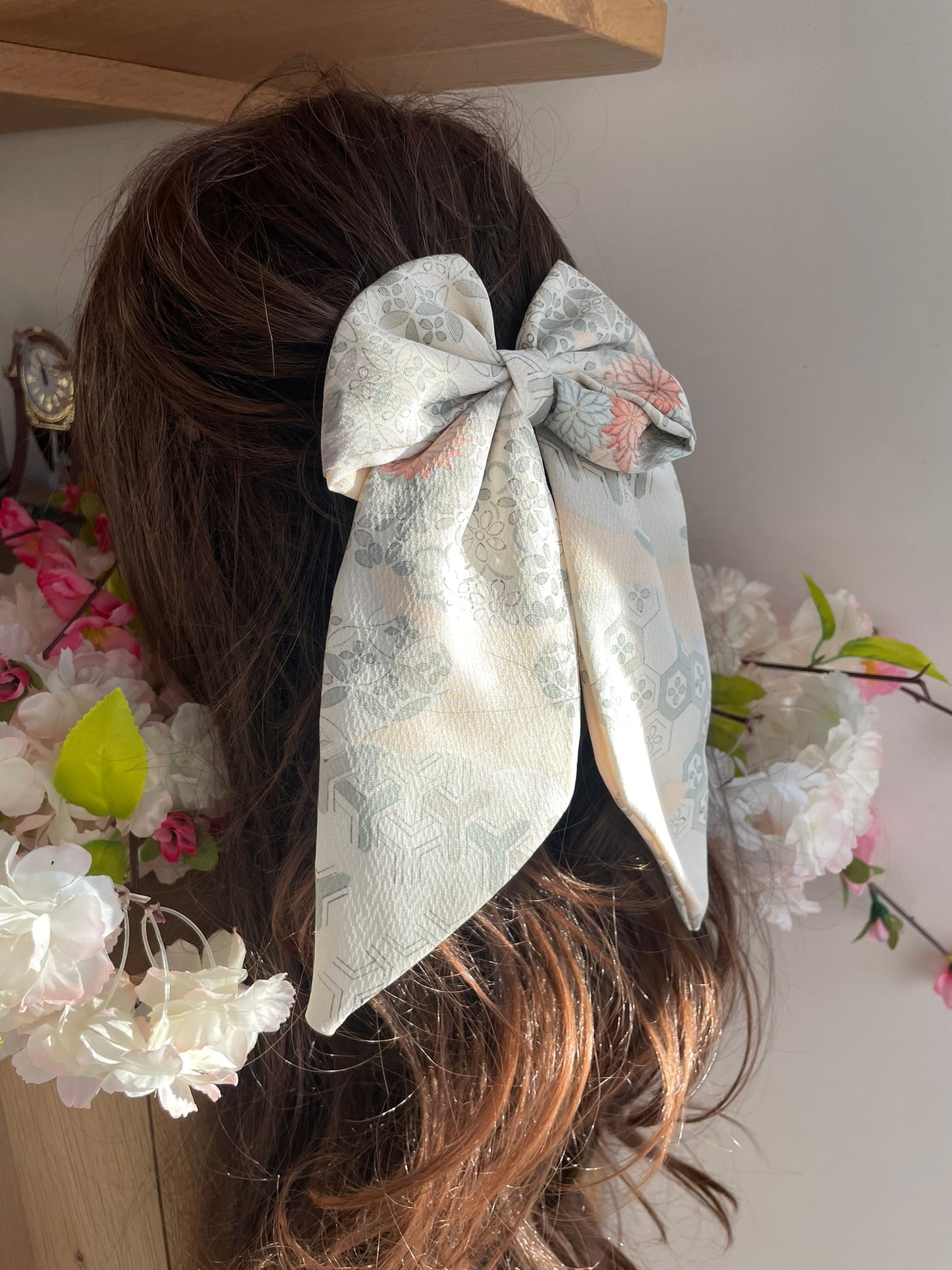 Kimono Bow Hair Clip
