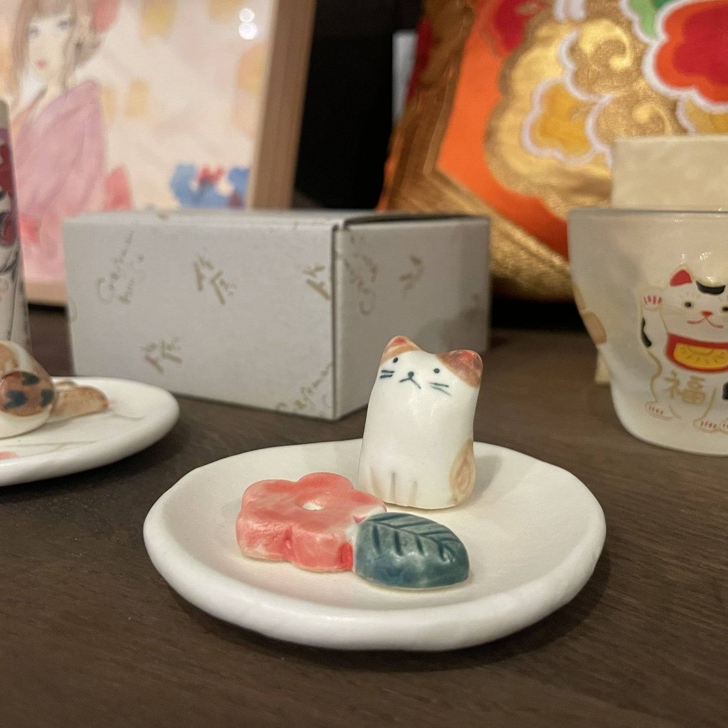 Incense Stick Holder - Cat