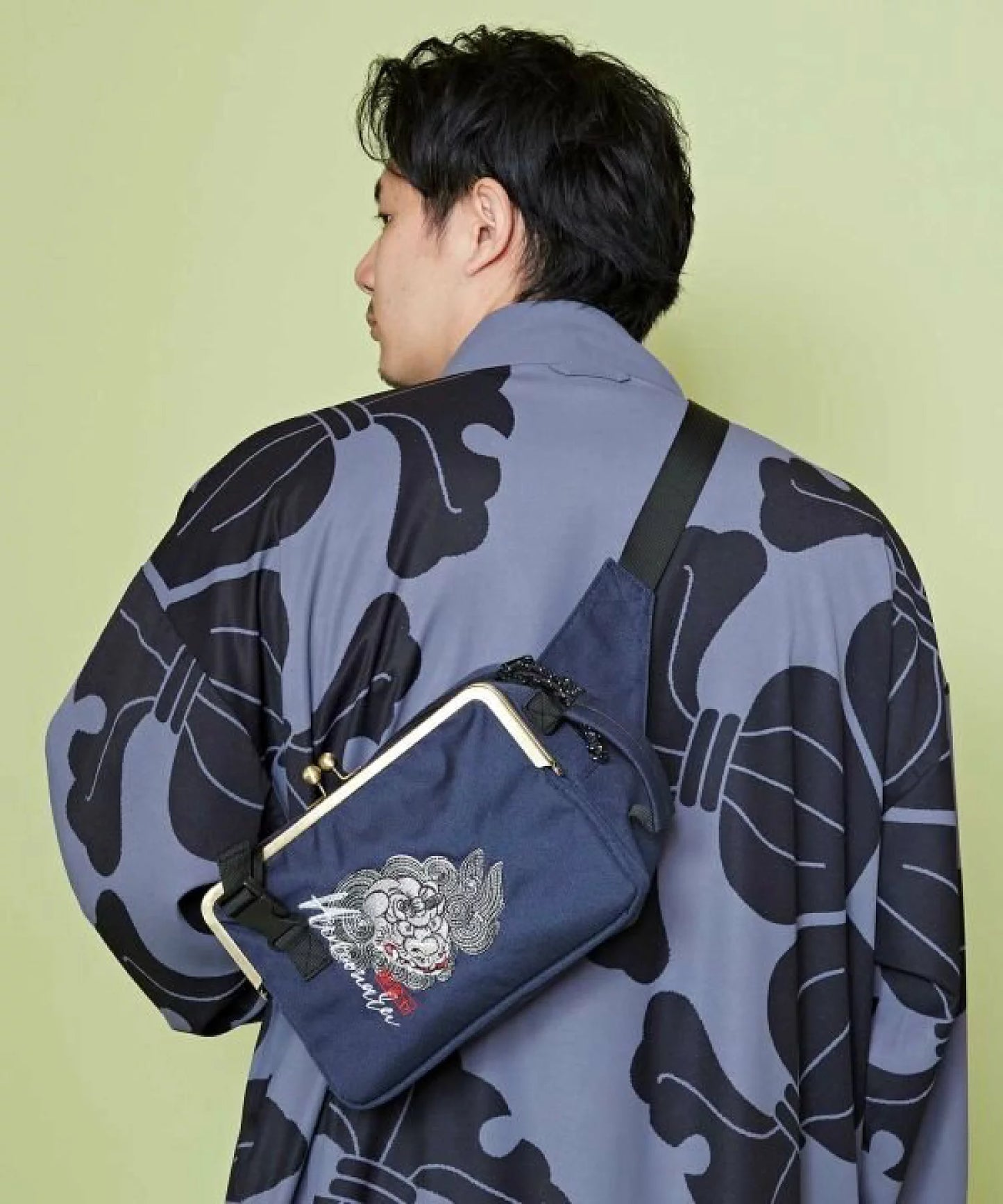 Shoulder bag - Embroidered Tiger Japan