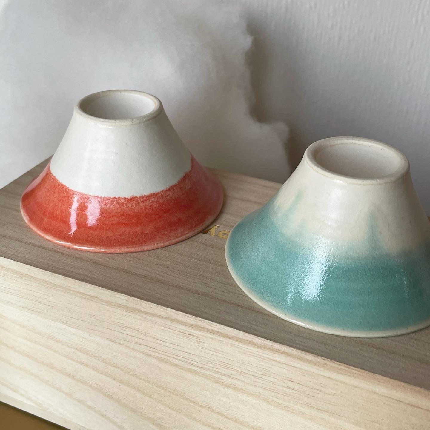 Fuji Sake Cups