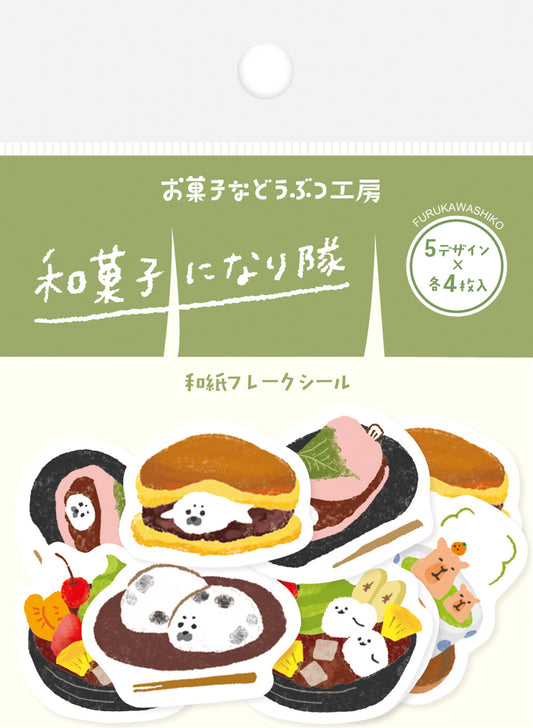 Sticker Flakes - Animal Sweets - Traditional