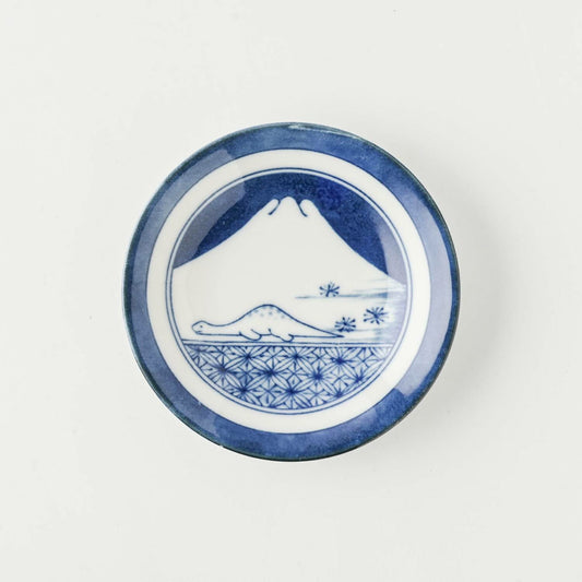 Edo Dinosaur Plate - Lying Dinosaur