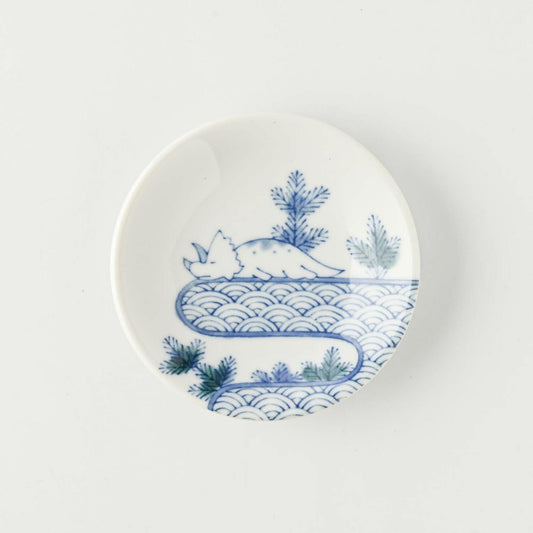Edo Dinosaur Plate - Triceratops