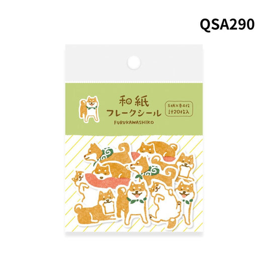 Sticker Flakes - Shiba