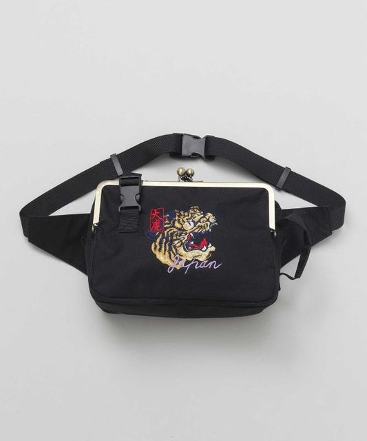 Shoulder bag - Embroidered Tiger Japan