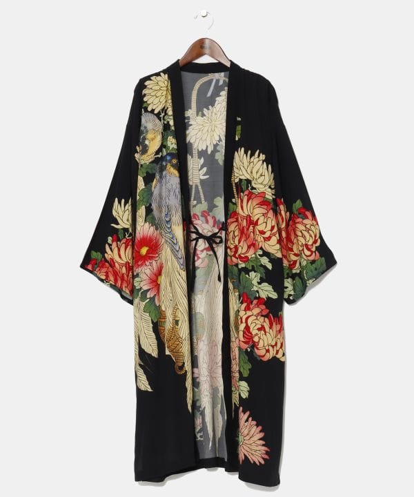 Haori (long jacket) - Kiku