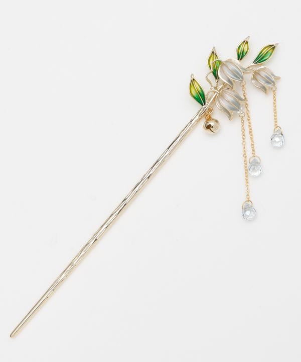 Hairpin - Lily of the valley - White