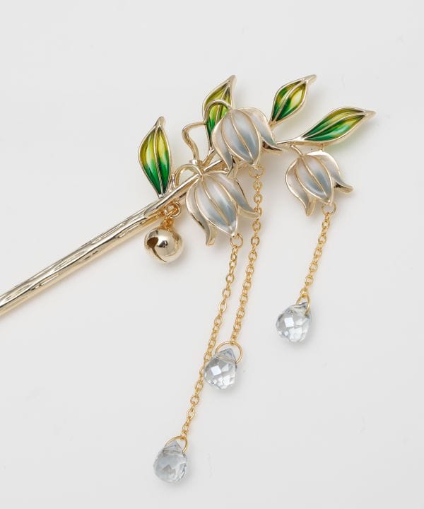 Hairpin - Lily of the valley - White