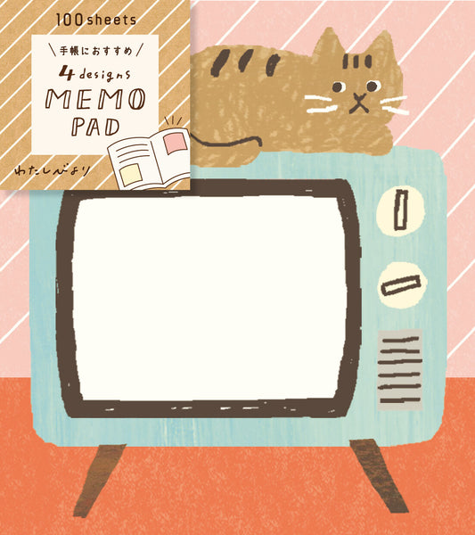 Memo Pad - House Cat