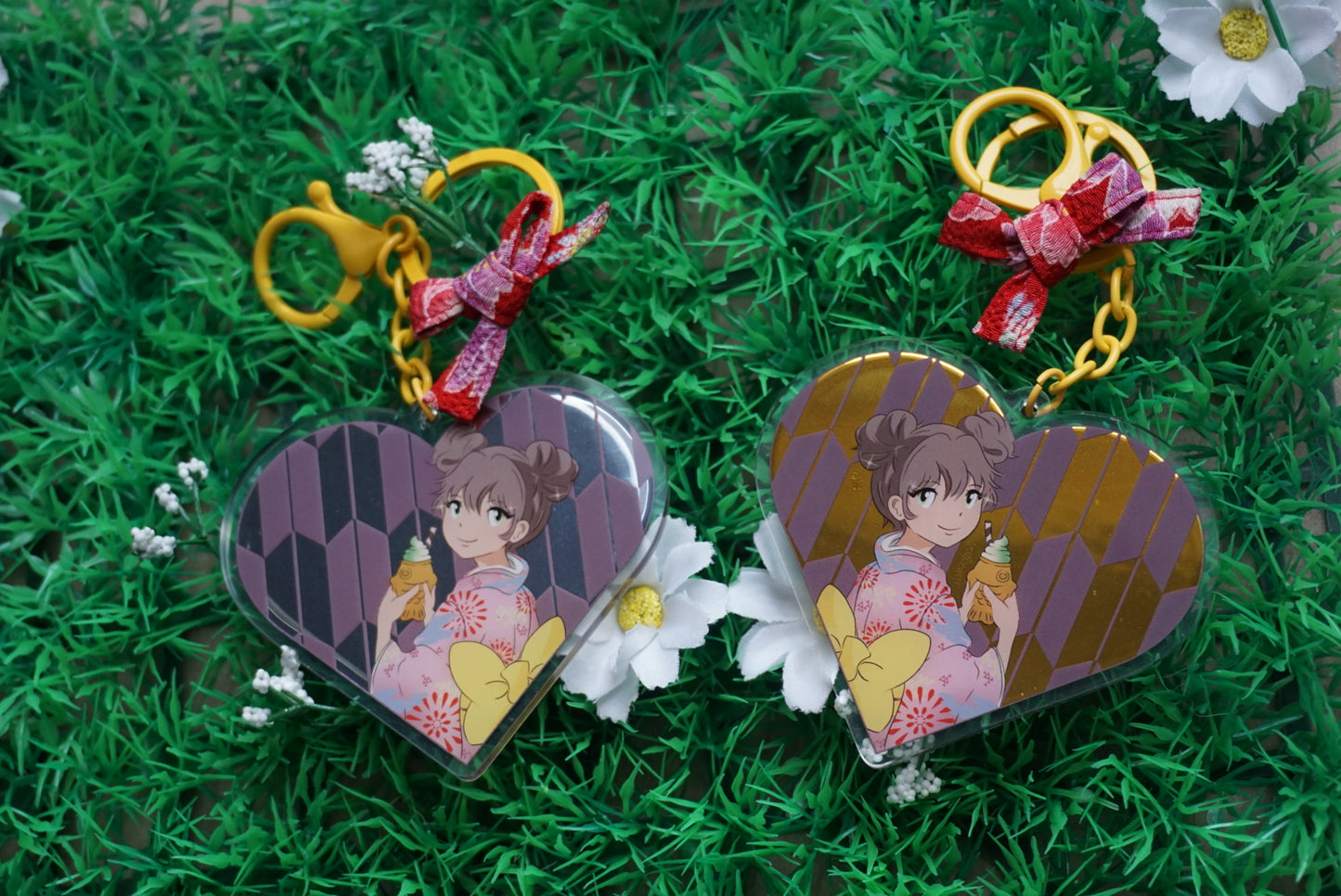 Keychain - Matsuri Heart