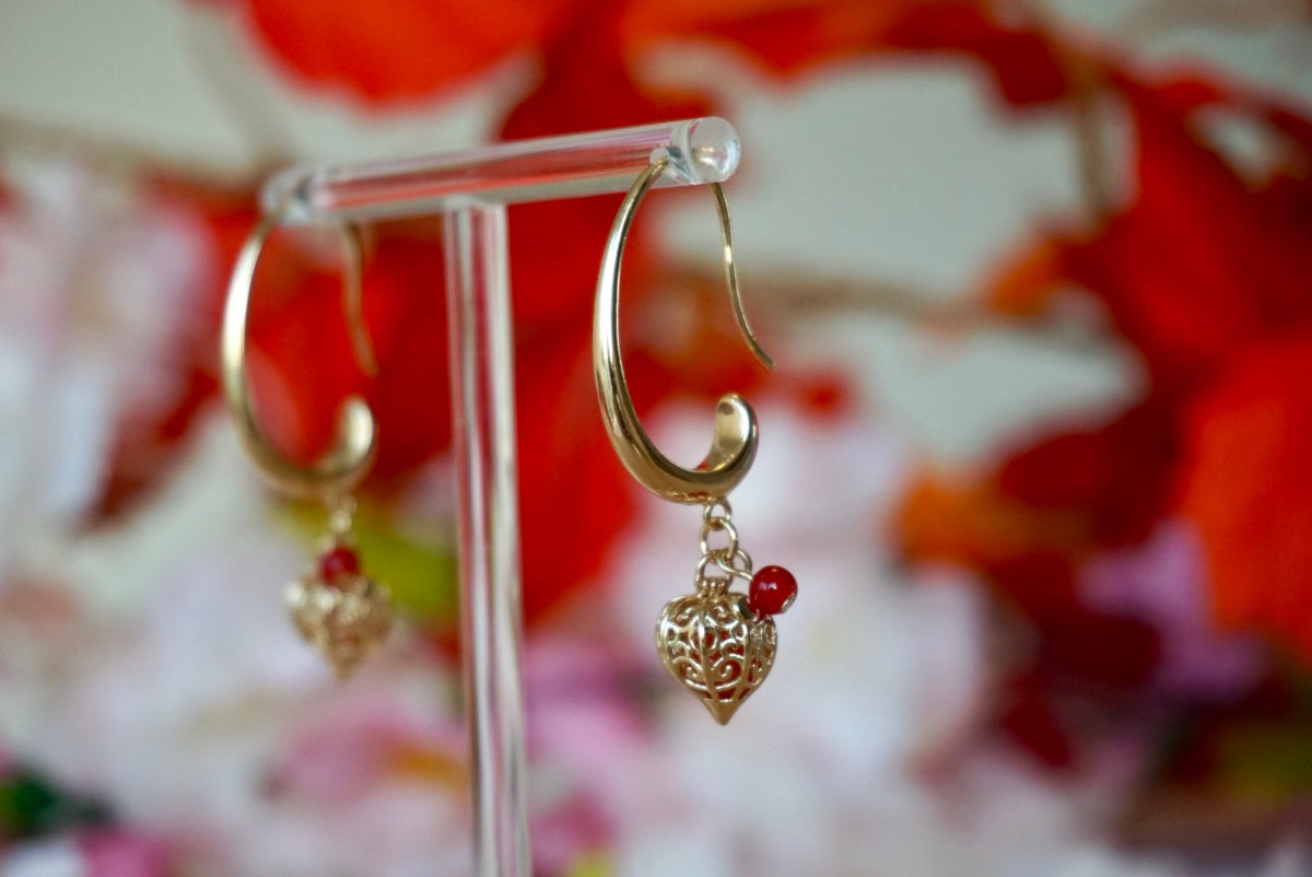 Japanese Lantern Earrings