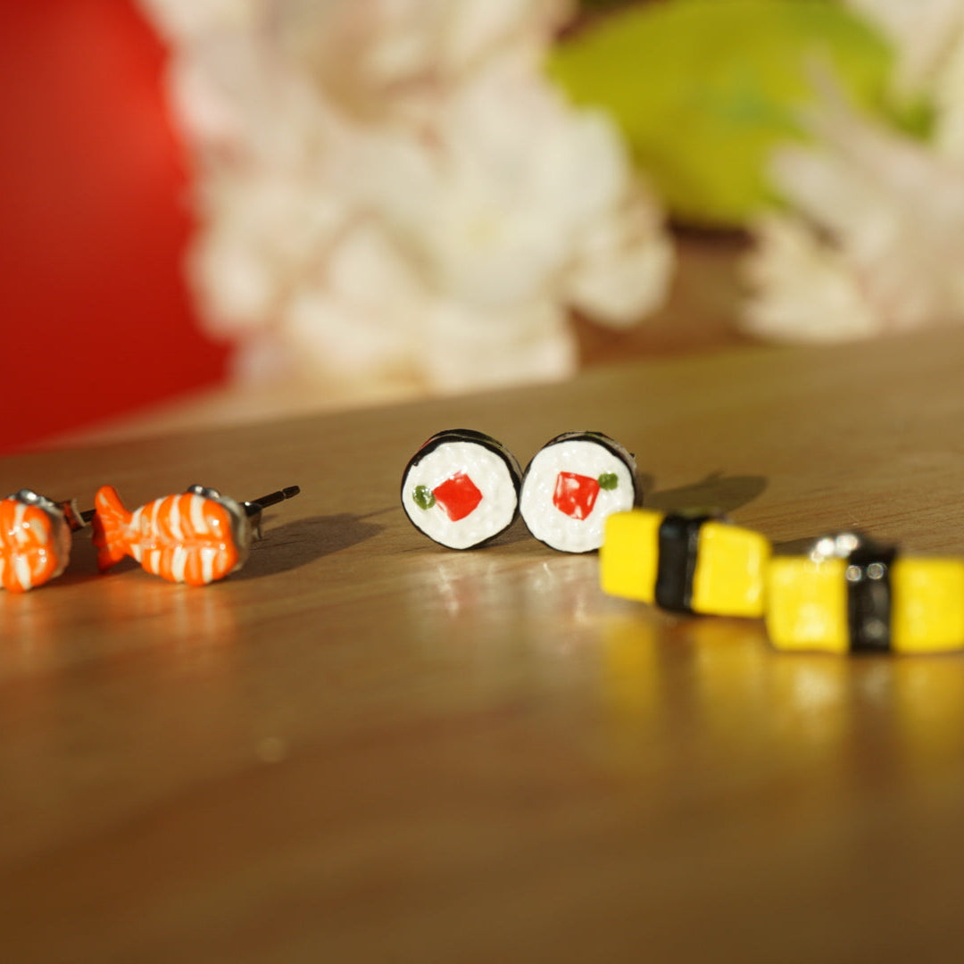 Sushi Studs Earrings