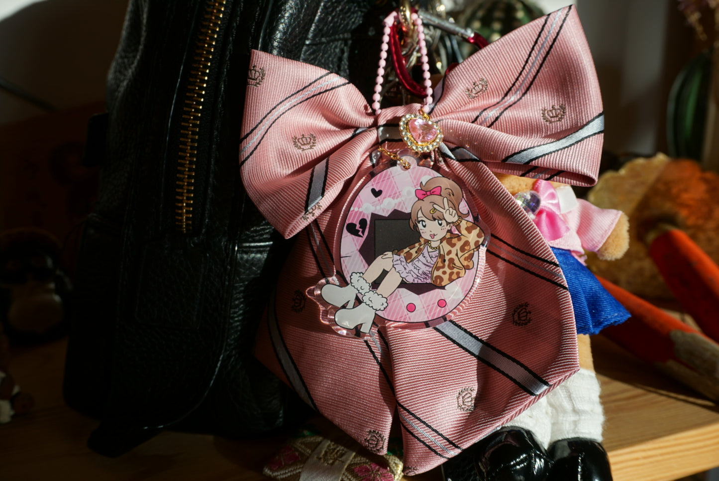 Agejo Gyaru - Ribbon Keychain
