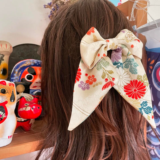 Kimono Bow Hair Clip