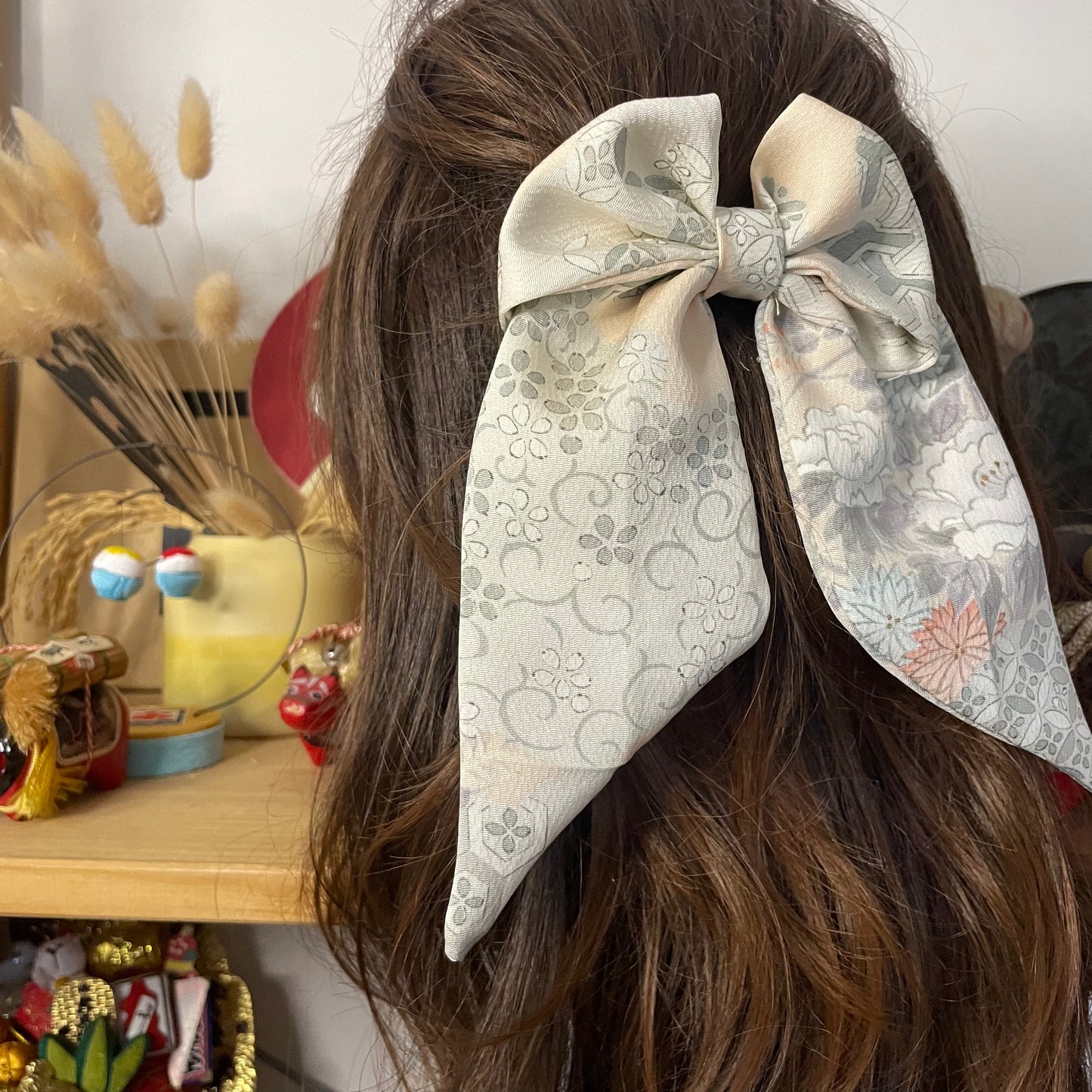 Kimono Bow Hair Clip