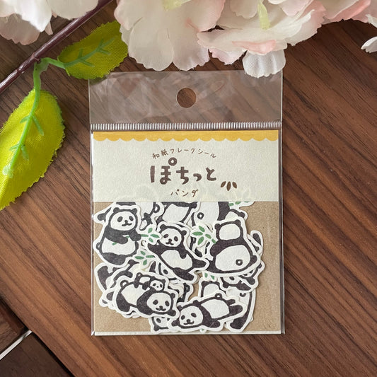 Sticker Flakes - Panda