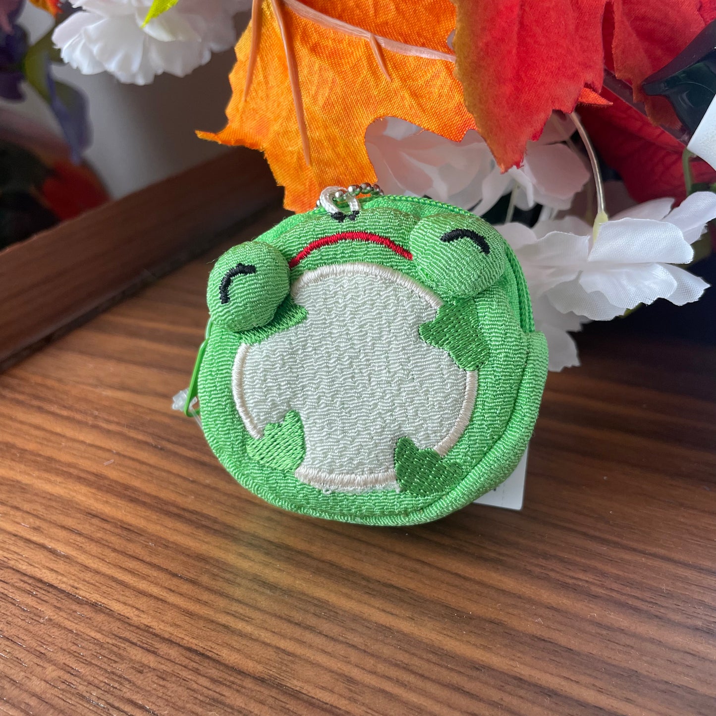 Chirimen Frog Coin Case