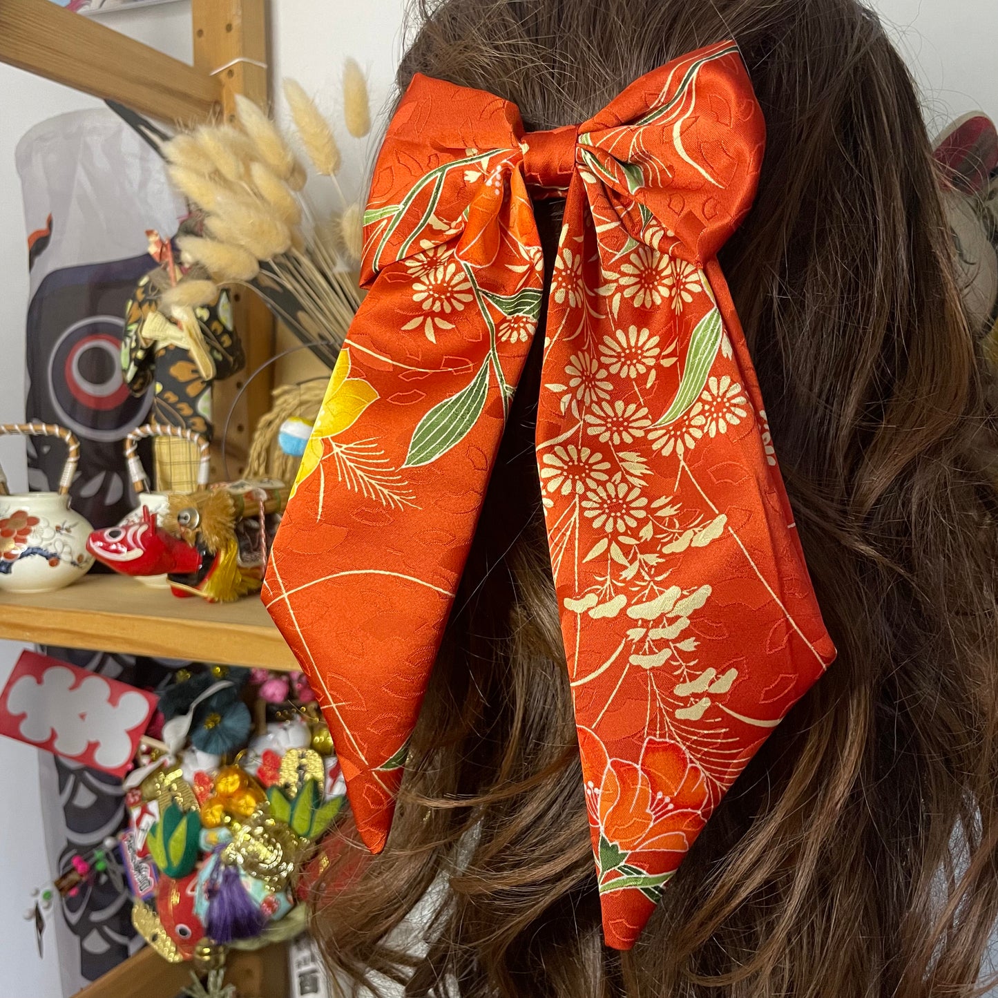 Kimono Bow Hair Clip