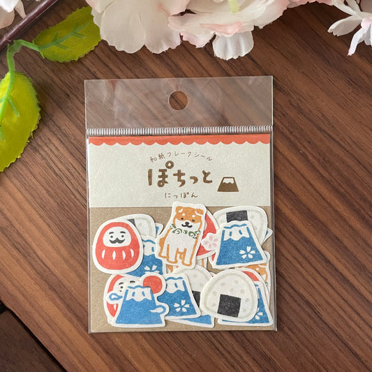 Sticker Flakes - Japan