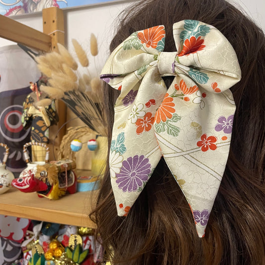 Kimono Bow Hair Clip