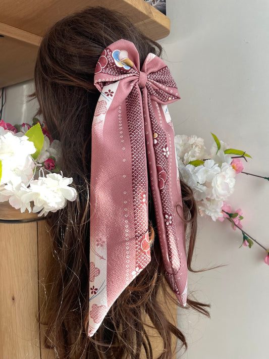 Kimono Bow Hair Clip
