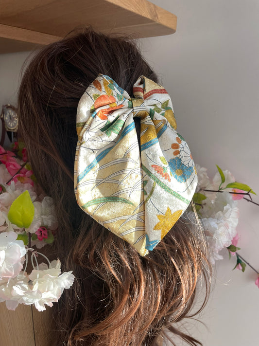 Kimono Bow Hair Clip