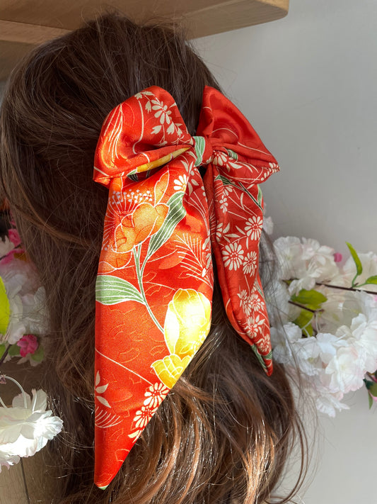 Kimono Bow Hair Clip