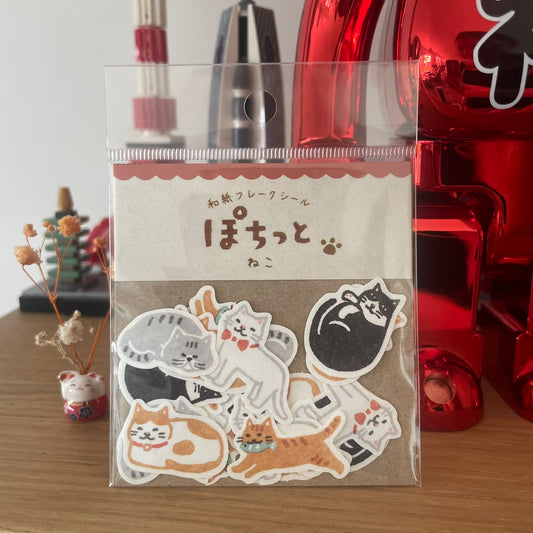 Sticker Flakes - Cats