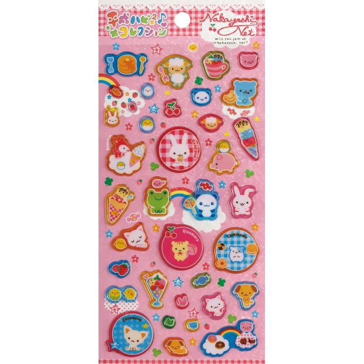 Heisei Happy Happy Collection - Nakayoshi Net Stickers