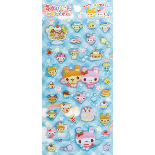 Heisei Happy Happy Collection - Fuwafuwa keeki wo tsukutta yo Stickers