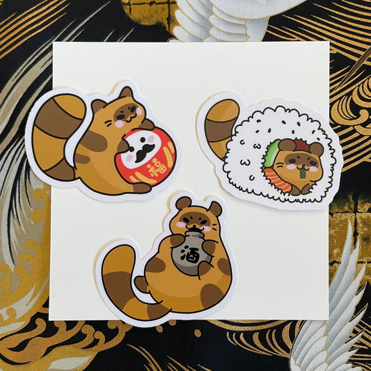Tanuki Sticker Pack