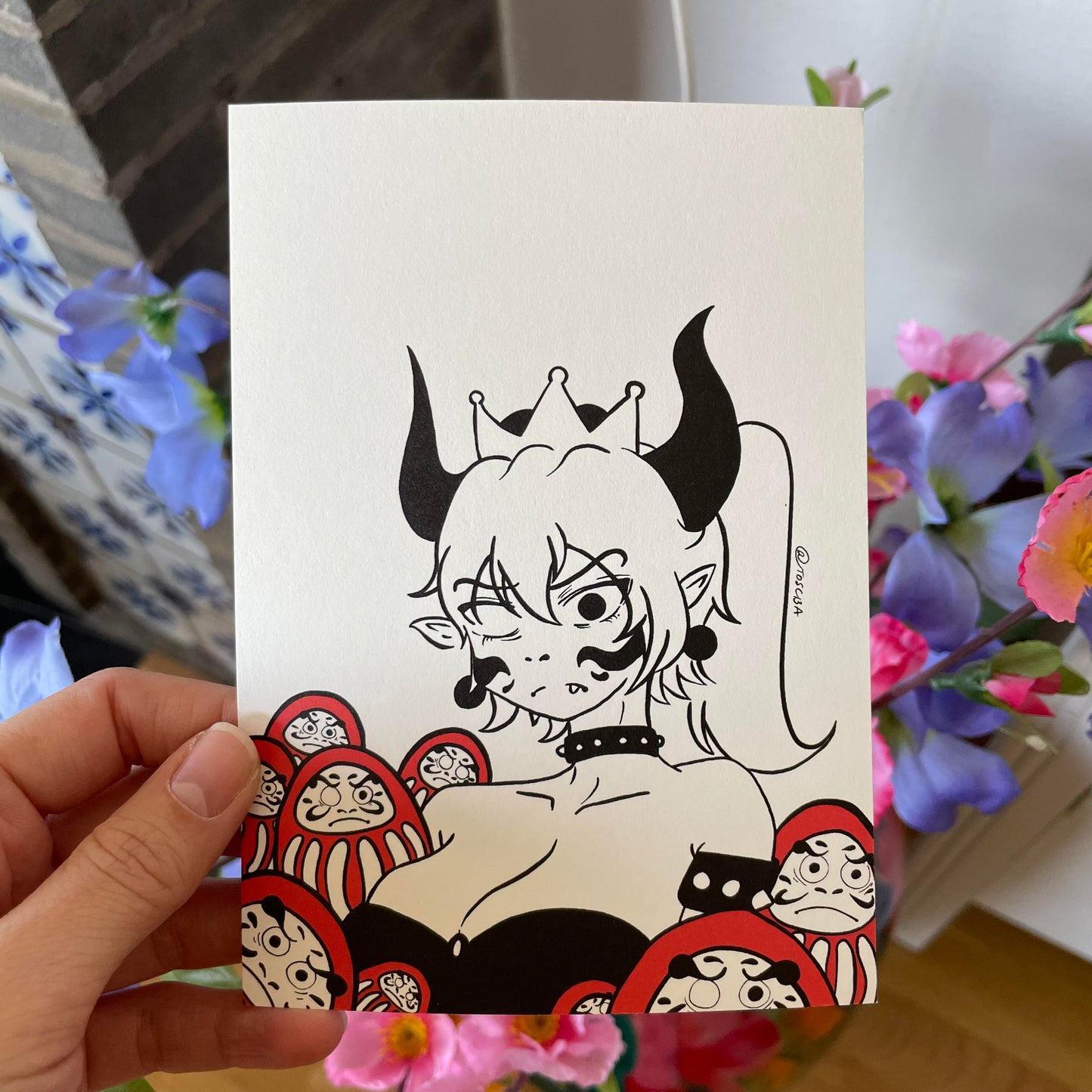 Print Daruma Bowsette