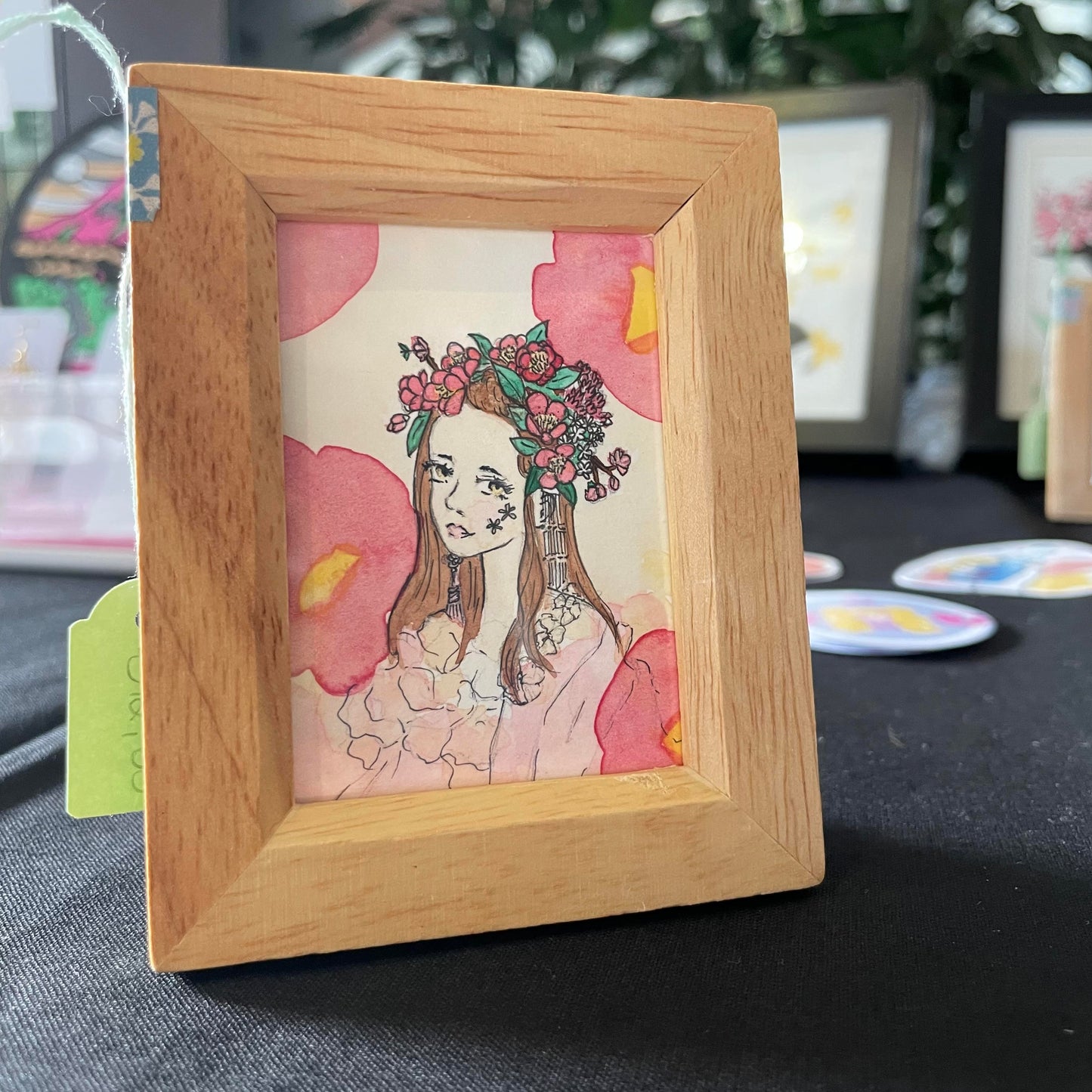 Original Watercolor in Frame